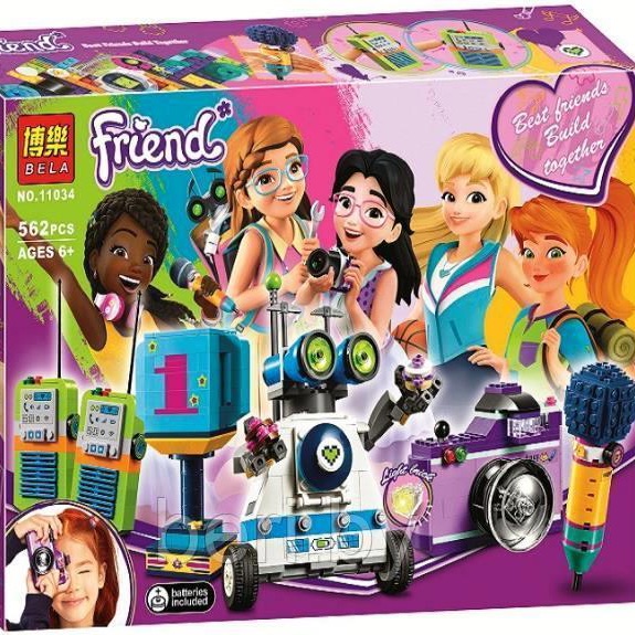 Lắp Ráp Friends 41346 - Chiếc Hộp Tình Bạn