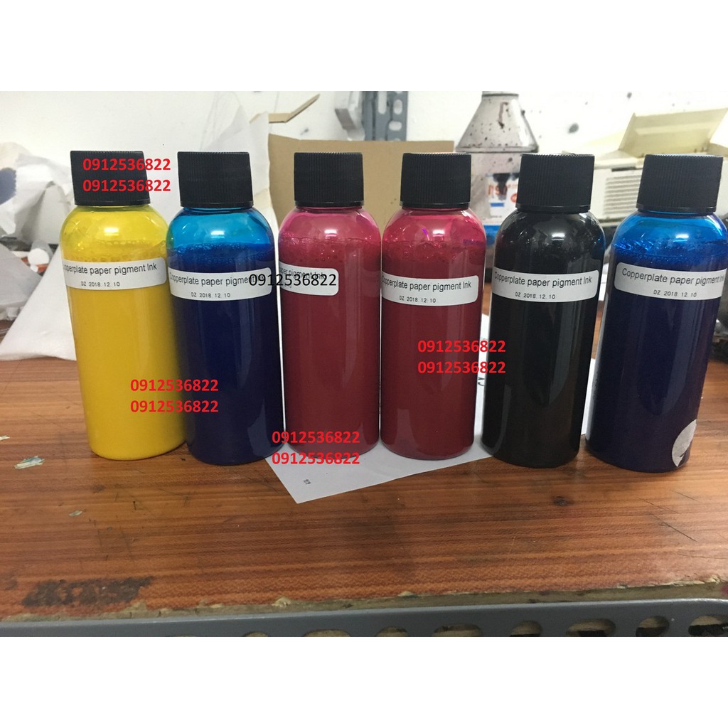Mực in pigment dầu không phai- in trên mọi chất liệu
