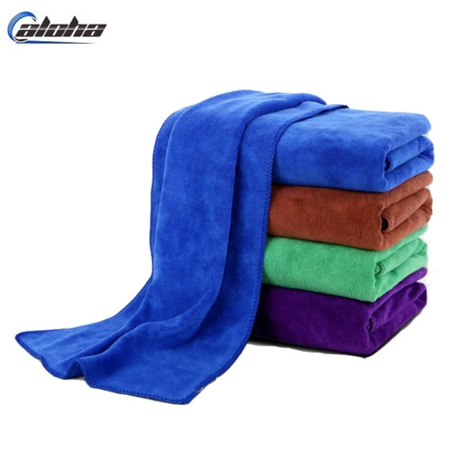 COMBO10  Khăn lông chuyên dụng lau, rửa xe, đánh bóng xe hơi, xe ô tô, xe tải, xe máy, đồ dùng, dụng cụ inox, siêu mềm, an toàn bảo dưỡng xe _ RX10 (xanh hoặc nâu)