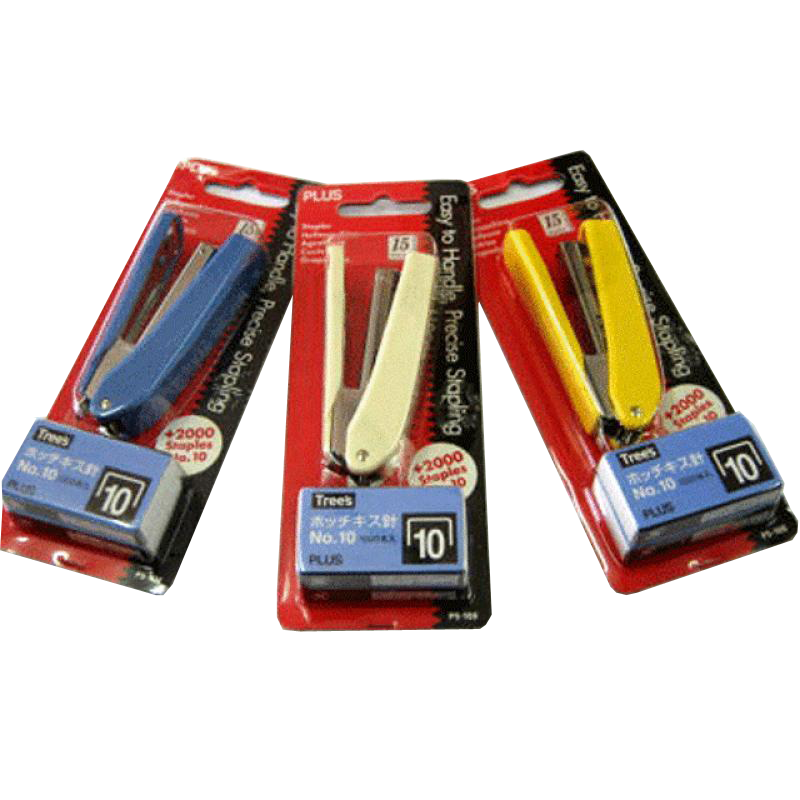 Dập ghim số 10 Plus kèm 2 hộp ghim , sản phẩm chính hàng, thiết kế nhỏ gọn, khả năng bấm tối đa 10 đến 15 tờ/lần