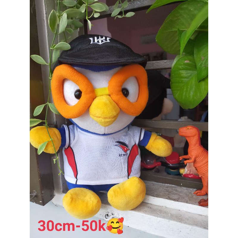 [HCM]Gấu Bông Chim Pororo Mặc Đồ Chơi Bóng Chày Size 30Cm(Hình Thật Kèm Clip) 50K