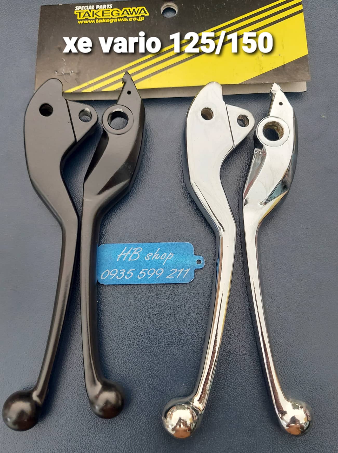 Tay thắng zin vario 125/150 xiken takegawa