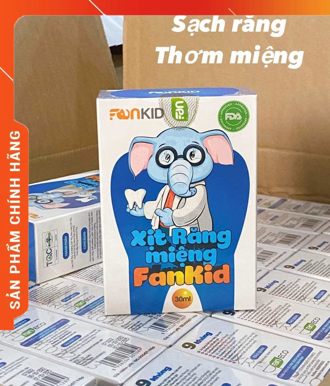 FANECO - XỊT RĂNG MIỆNG, hạn chế tình trạng sâu răng,mủng răng