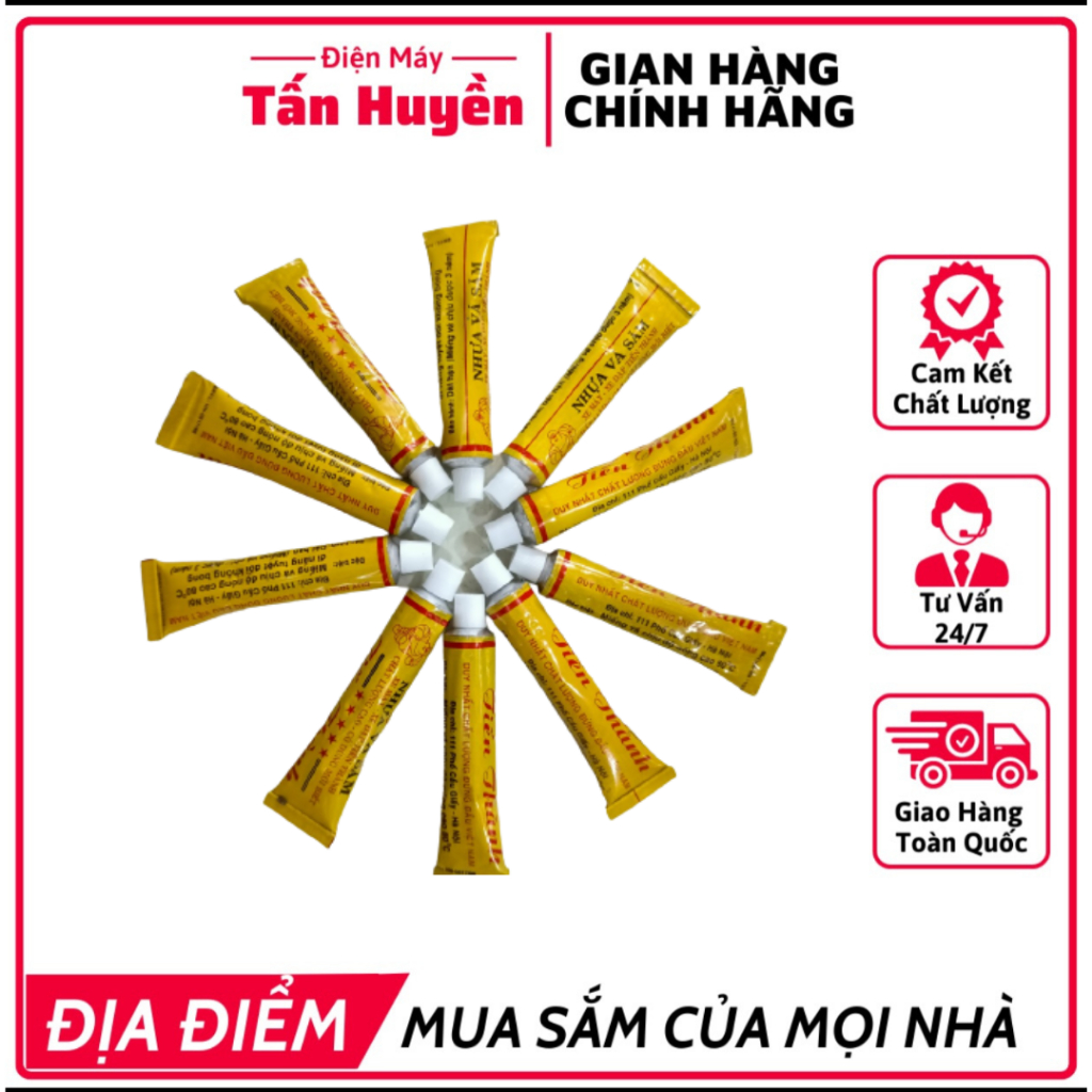 Tuýp keo vá săm xe đạp, xe máy tiện lợi - điện máy tấn huyền
