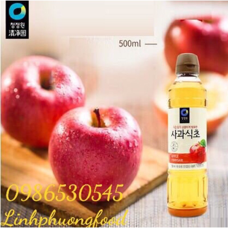 Giấm Táo Daesang Hàn Quốc 900ml