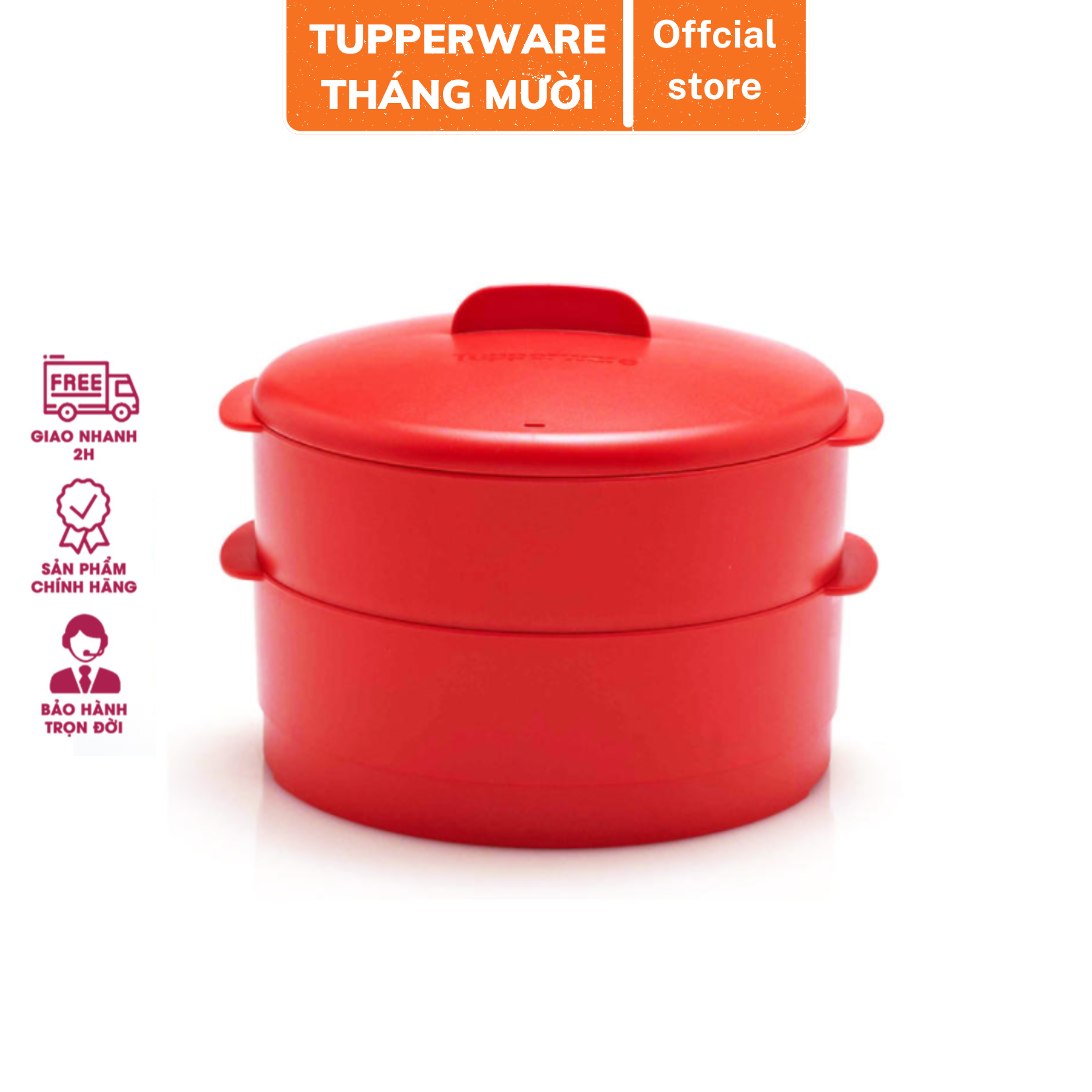 Xửng hấp 2 Tầng Steam It - Tupperware