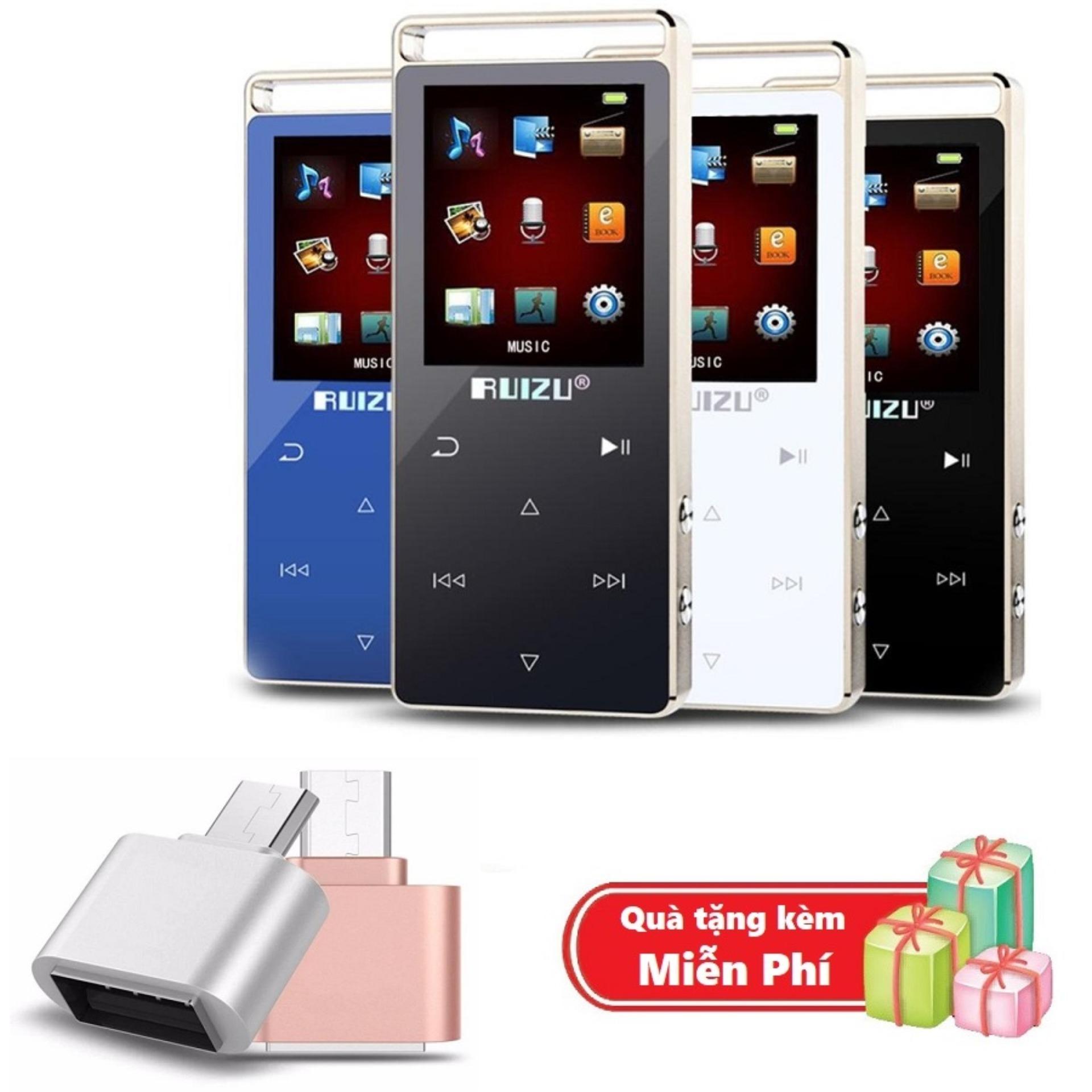 Máy nghe nhạc mp3 ruizu d01 bộ nhớ trong 8gb hỗ trợ thẻ nhớ tối đa 128gb