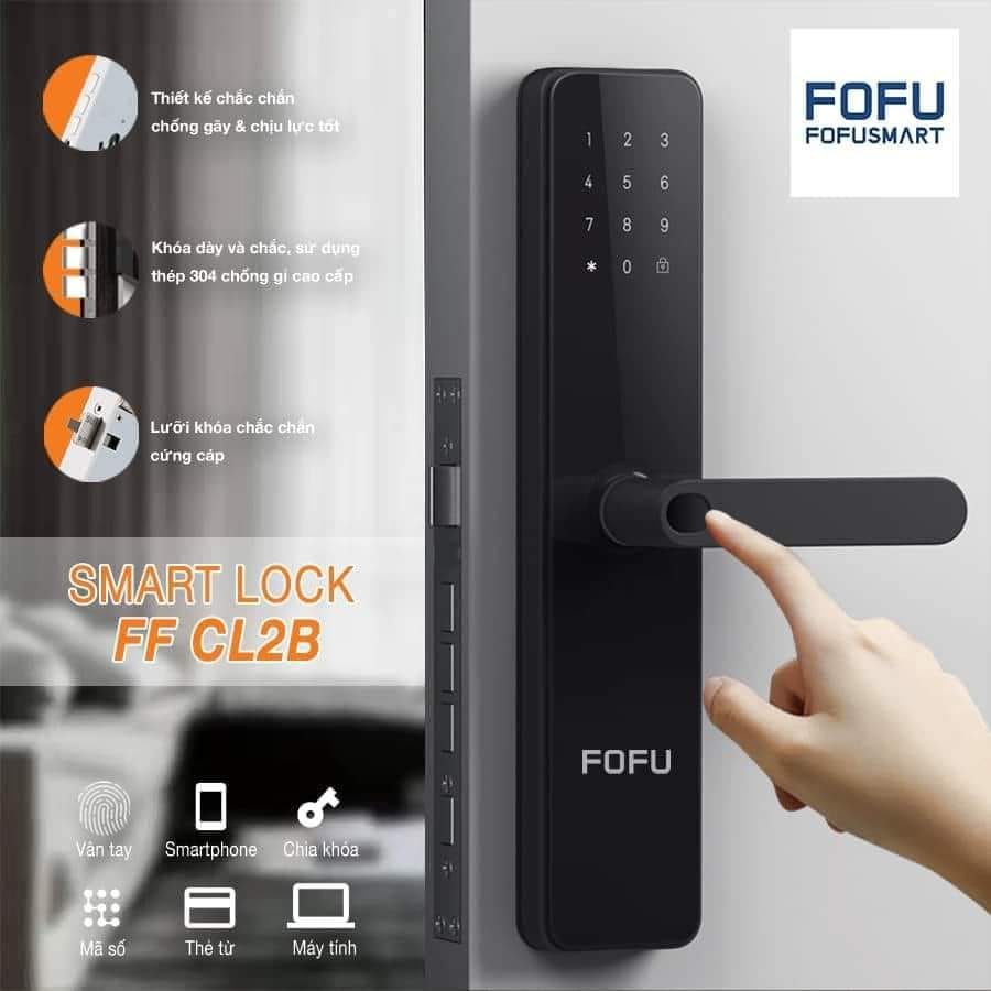 TUYA SMART WIFI cửa khóa thông minh - ngôn ngữ tiếng việt dễ thao tác, cửa khóa thẻ từ, vân tay thông minh cao cấp Chính hãng