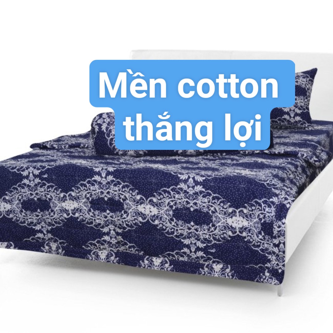 [HCM]Mền , chăn COTTON THẮNG LỢI , mát mịn { chuẩn logo]