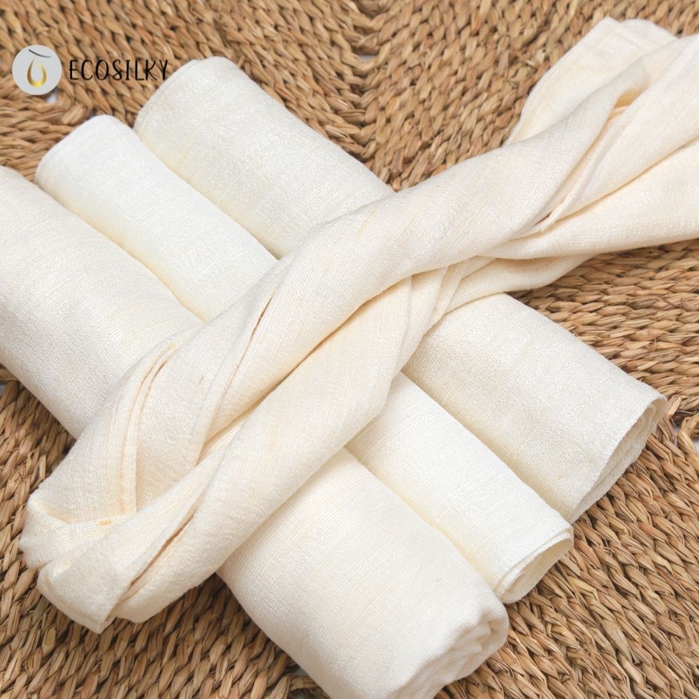 Khăn Tập Gym Đa Năng ECOSILKY Thấm Hút Mồ Hôi Tốt, Kháng Khuẩn, Mềm Mại, 100% Tự Nhiên