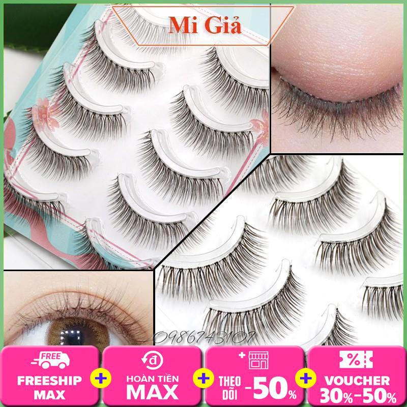 Mi giả cao cấp A19 gân trong siêu tự nhiên