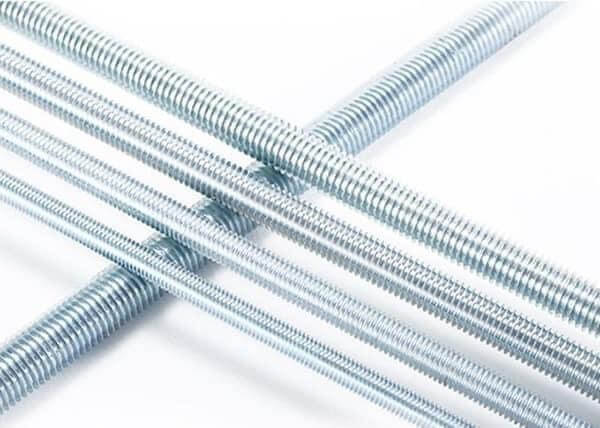 Cây ty ren mạ kẽm M8 dài 1m (Combo 3 cây)