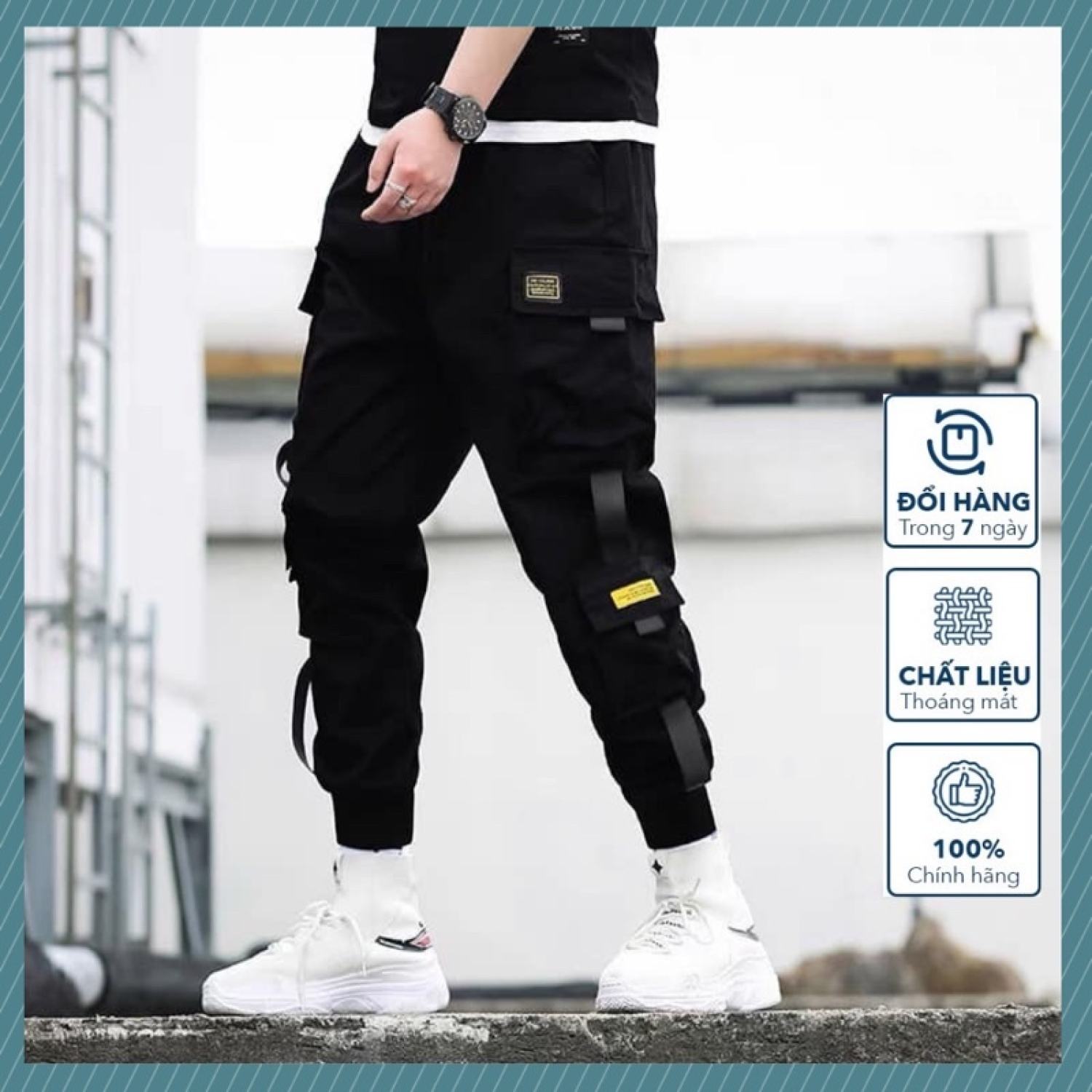 Quần jogger nam , chất kaki cao cấp , mặc lên from cực chất 2022 menfashion