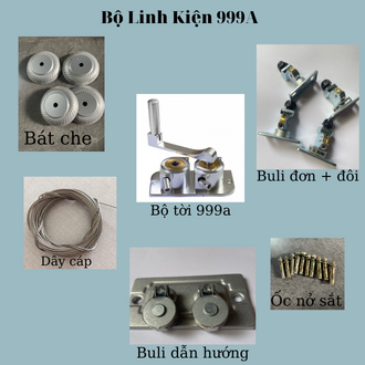 Bộ linh kiện giàn phơi thông minh 999a - không kèm thanh phơi