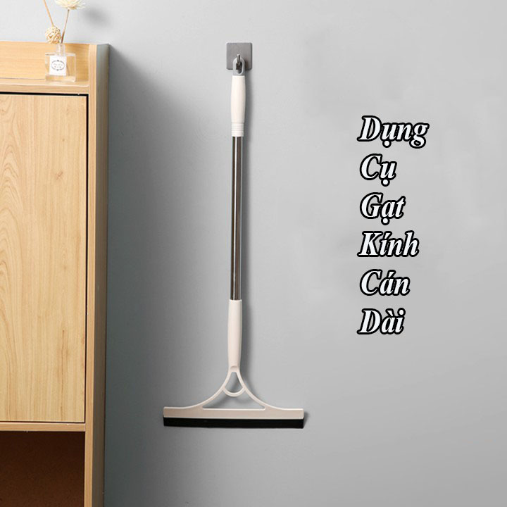 Dụng cụ lau kính cán dài tiện dụng