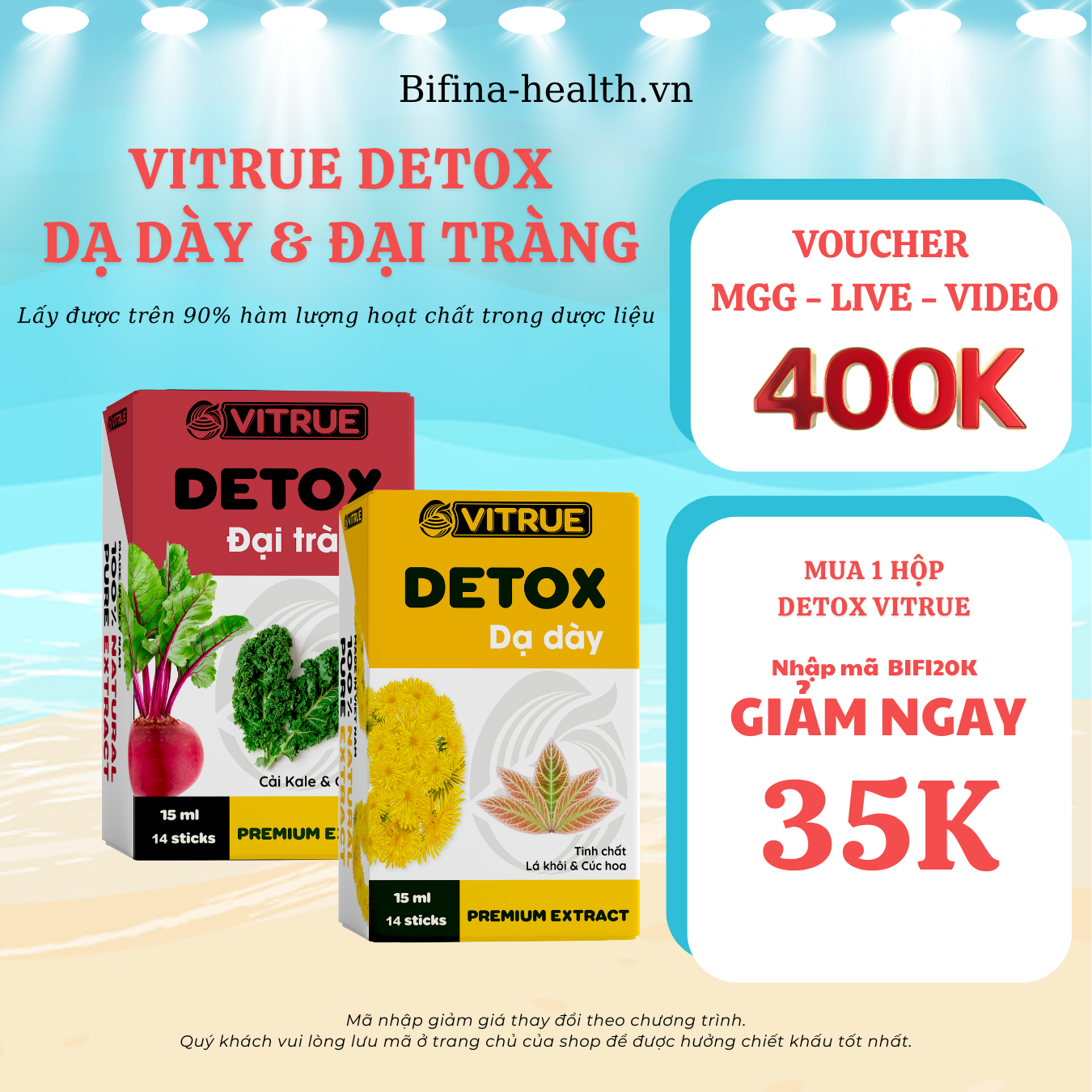 Combo thanh lọc tiêu hóa : vitrue detox dạ dày + vitrue detox đại tràng detox thải độc đường ruột, đại tràng, dạ dày - vitrue detox dạ dày - vitrue detox đại tràng bifinahealth