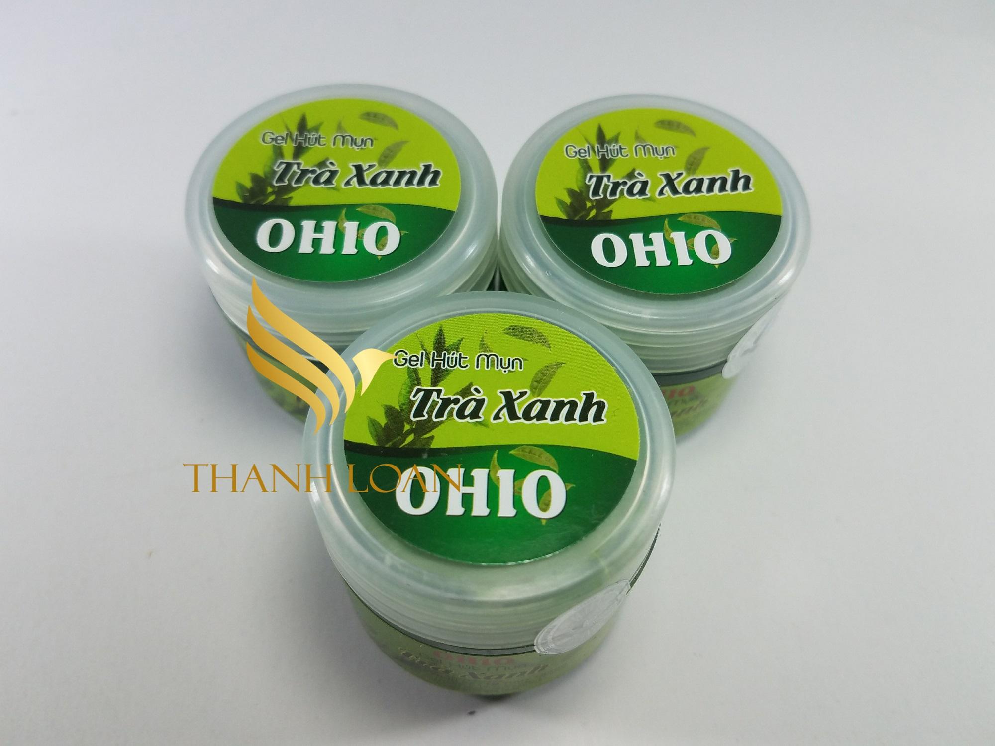 Combo 3 gel hút mụn trà xanh ohio - gel lột mụn cám - gel lột mụn đầu đen - mặt nạ lột mụn - trị mụn đầu đen - thanh loan