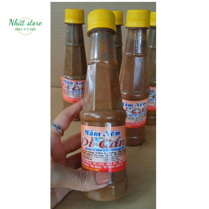 Mắm nêm chai nhỏ dì cẩn 250g-mắm nêm dì cẩn đà nẵng-nhất store