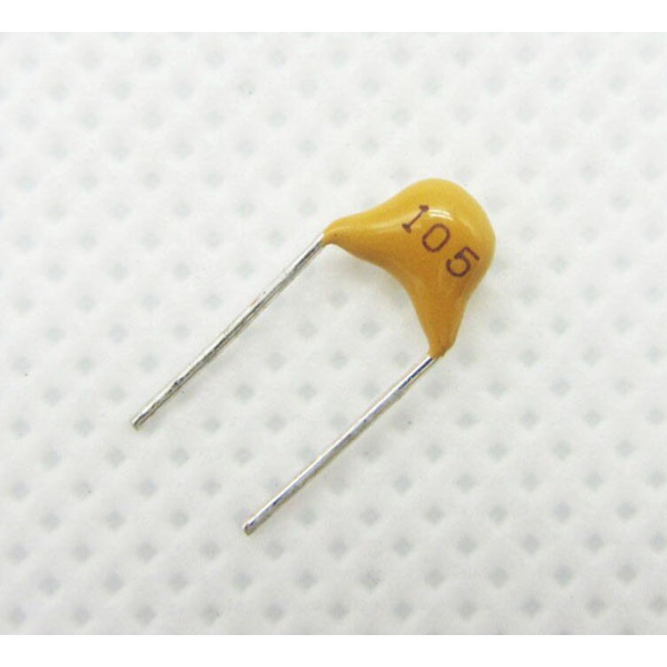 Set 10 chiếc tụ gốm vàng 105 1uf 50v