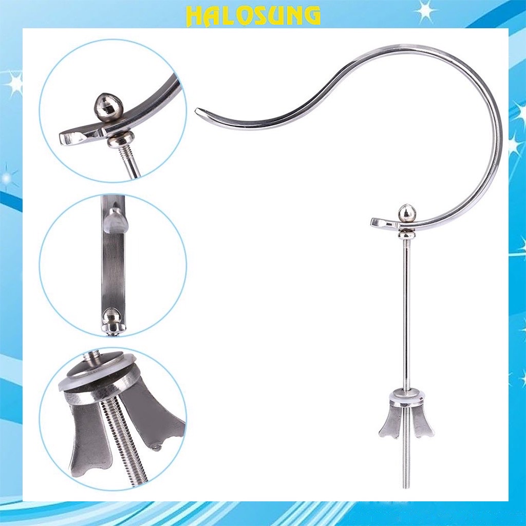 Móc INOX treo lồng chim chào mào, chích chòe Sài gòn ti gắn rời. Phụ kiện lồng chim MAIN-86