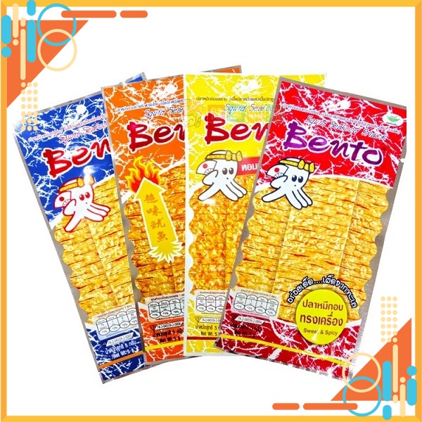 5 gói mực bento thái lan thơm ngon date mới