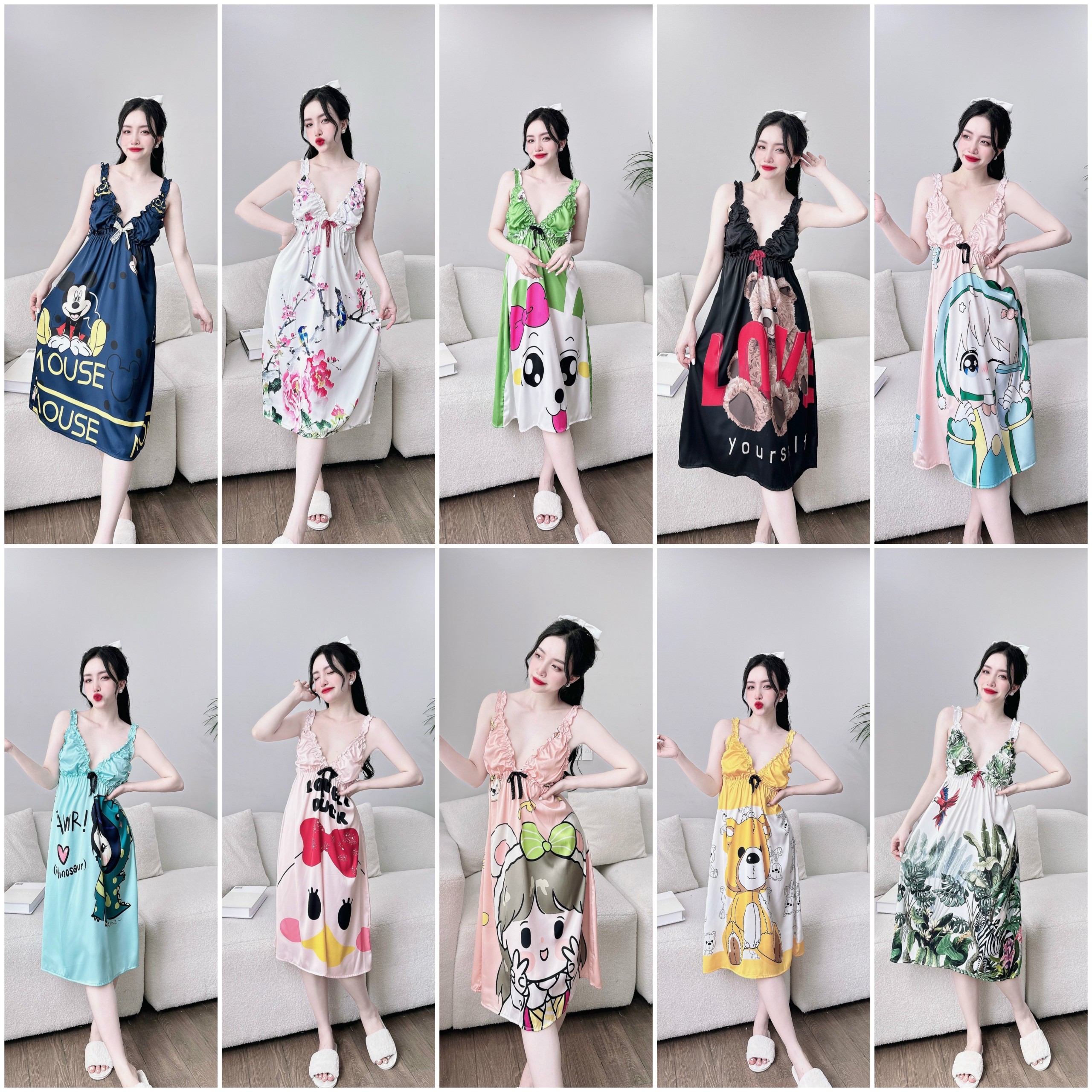 Vn1523 váy công chúa dây nơ
