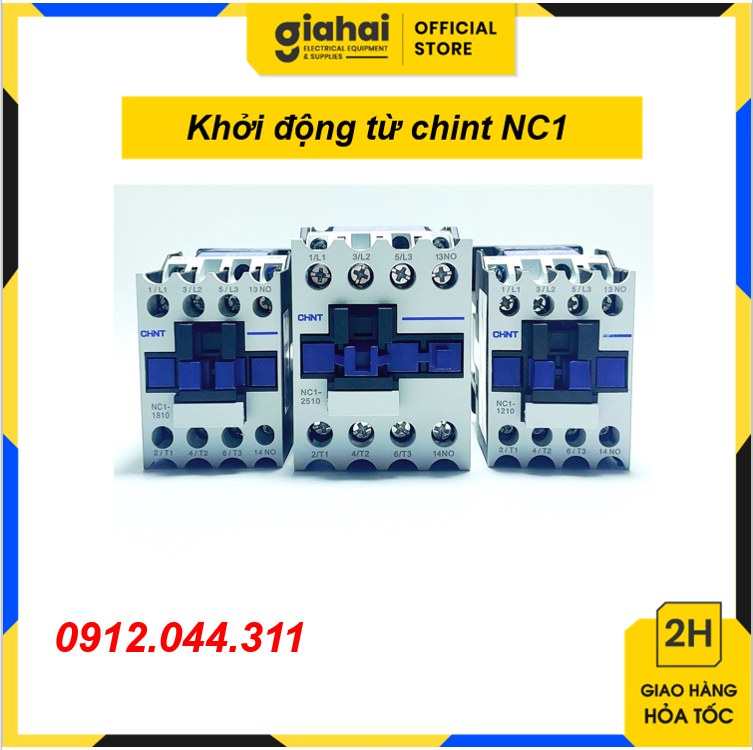 Khởi động từ chint nc1 tbd133