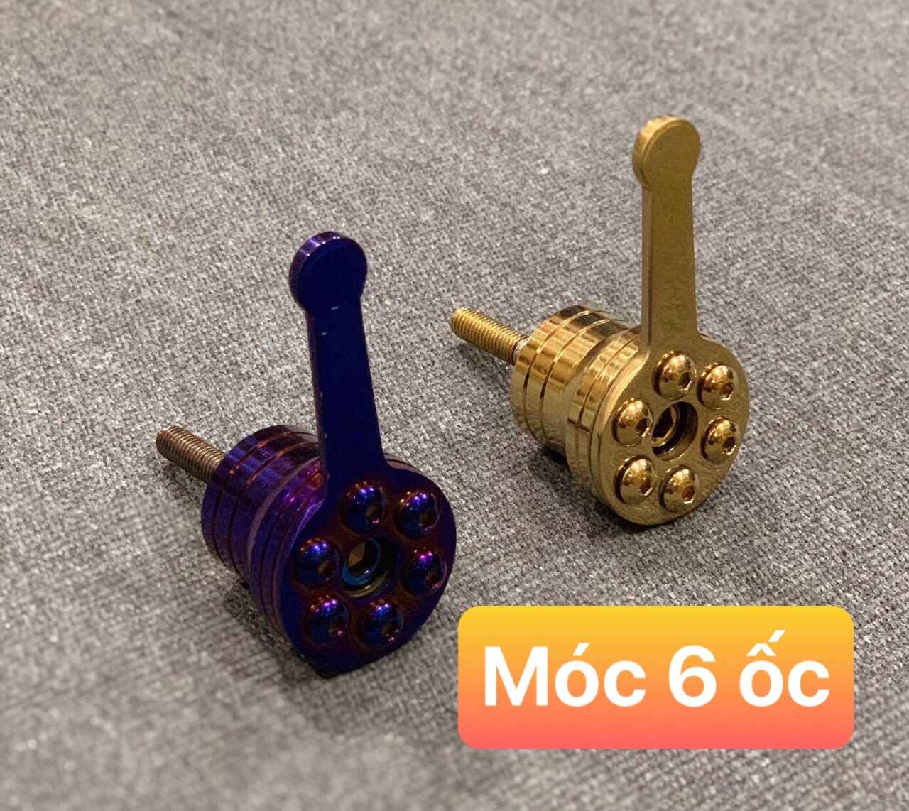 [HCM]Móc 6 ốc titan treo đồ xe máy Gian hàng uy tín nói sao bán vậy Hàng thật như hình không sai lệch không chỉnh sửa Mỗi sản phẩm đều được lựa chọn kỹ lưỡng trong hàng trăm sản phẩm cùng loại trên thị trường