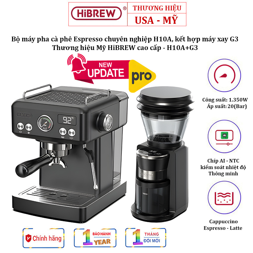 Brand US espresso hibrew h10a coffee maker-complete set cafe G3 & G5-12 months warranty original