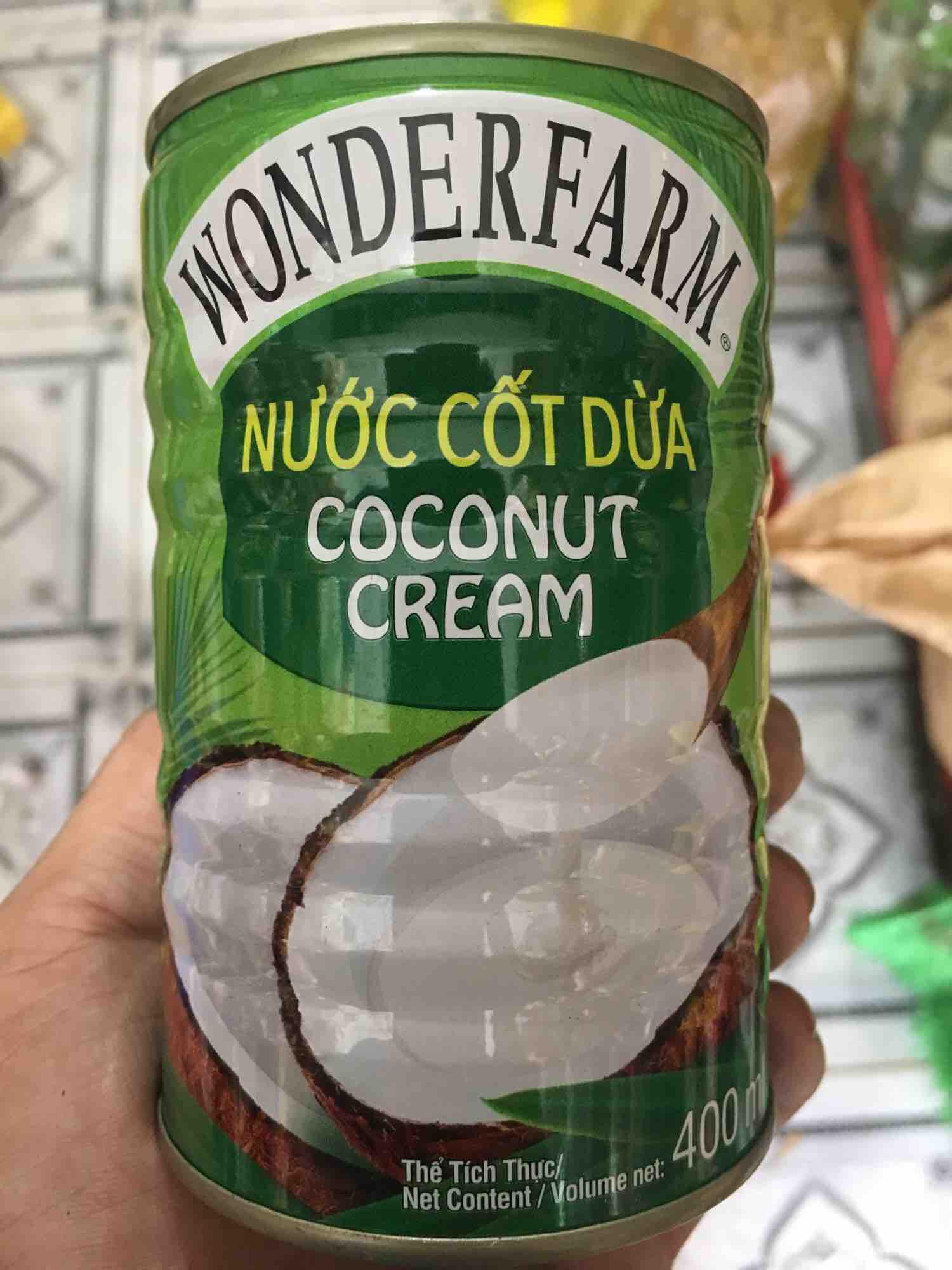 Nước cốt dừa Wonderfarm Lon 400ML