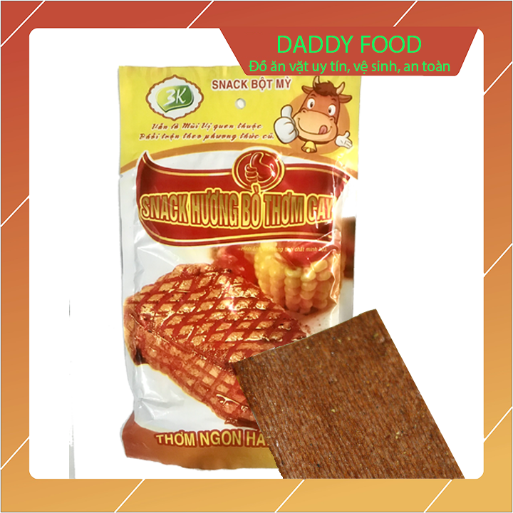 Snack hương bò thơm cay x10 gói đồ ăn vặt cổng trường cực hot