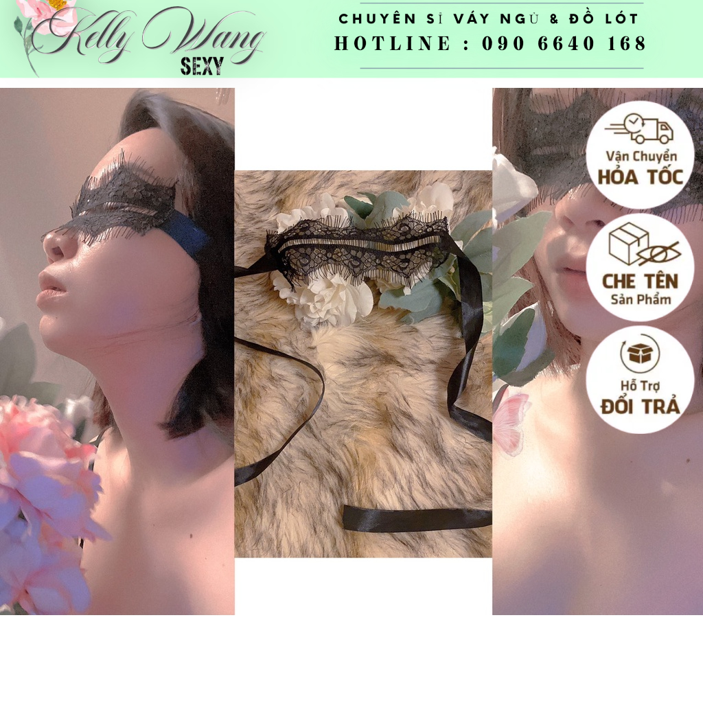 Mn008 - bịt mắt sexy - bịt mắt ngủ sexy cosplay gợi cảm-kellywang