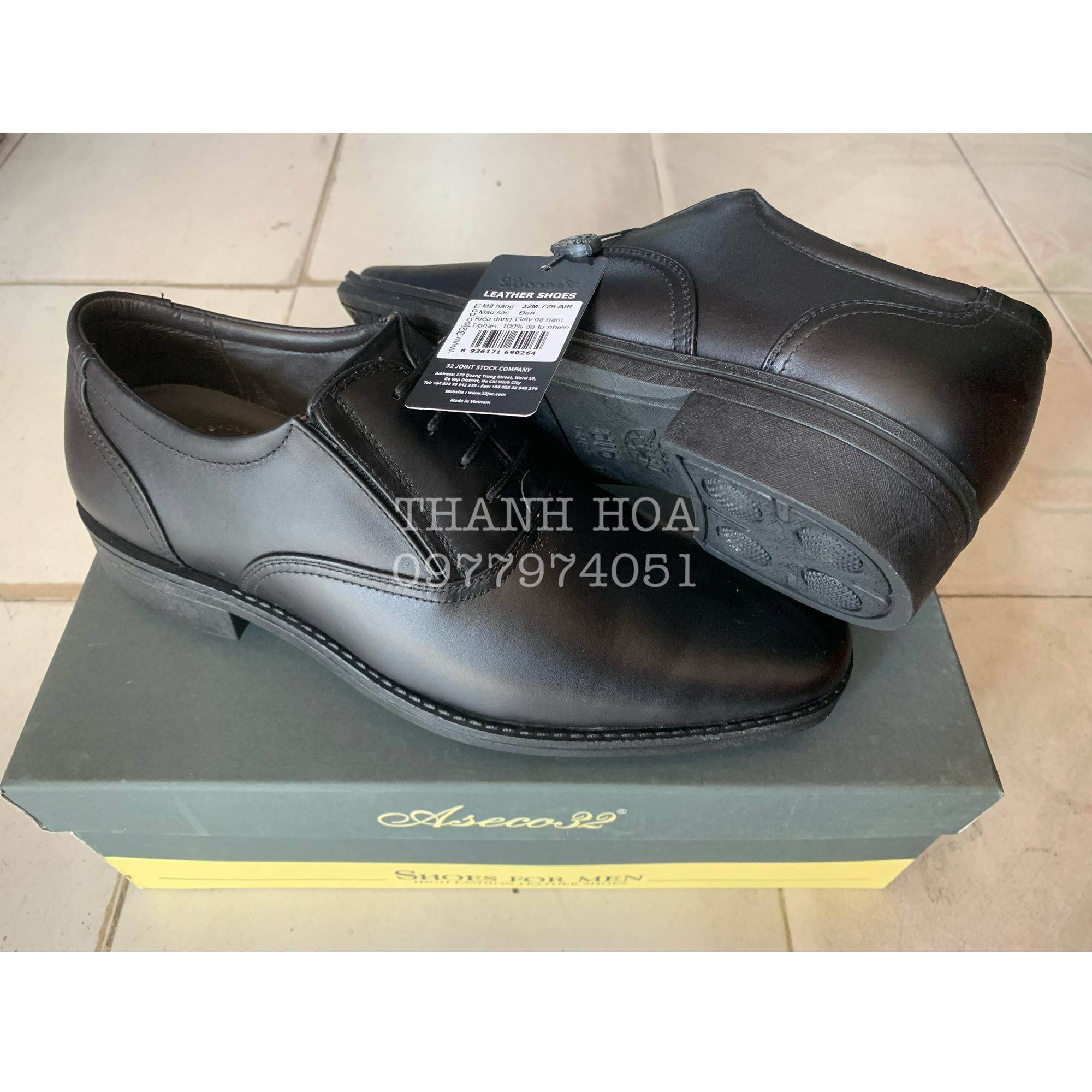 Men s general officer shoes - ASECO32 -729