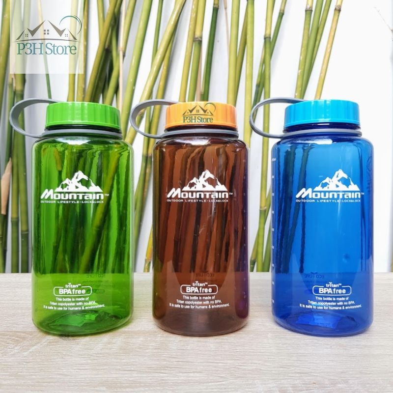 [HCM]Bình nước thể thao nhựa Tritan Lock&Lock Mountain dung tích 1L ABF610