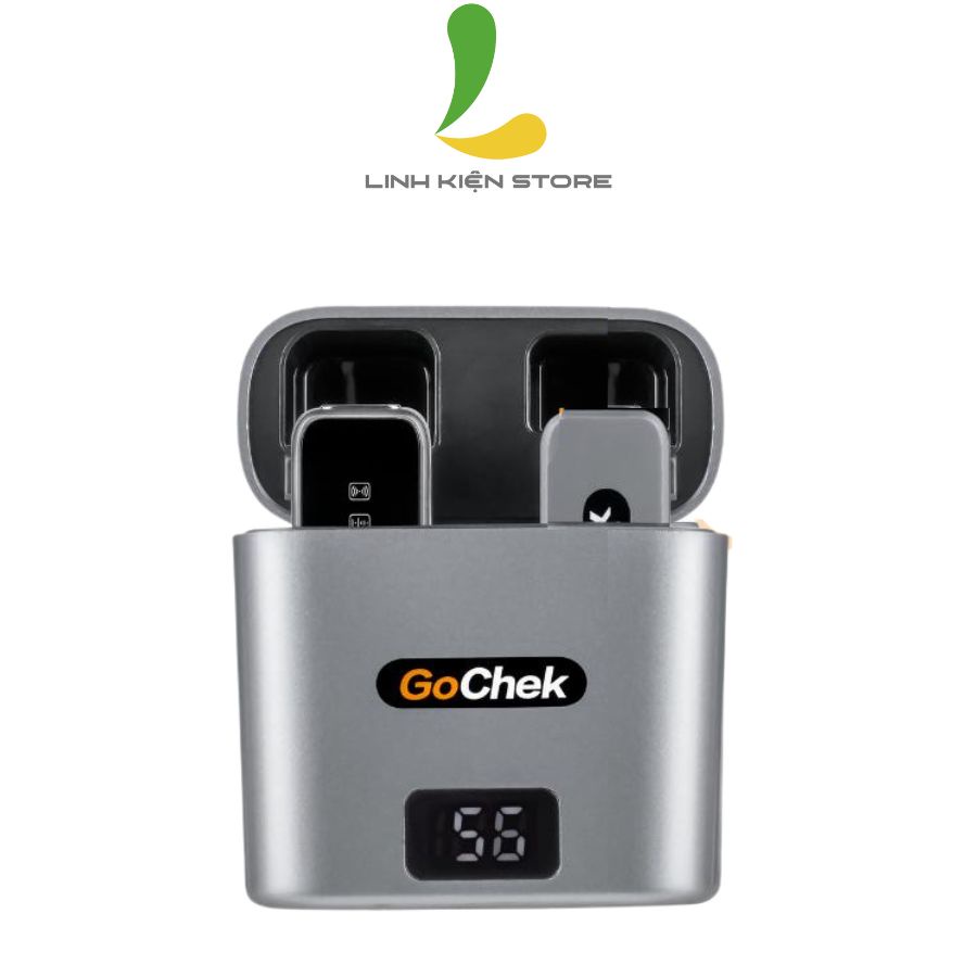 Micro thu âm không dây GoChek C01 Ultra/ C01 - Microphone dành cho điện thoại Android cổng cắm Type C