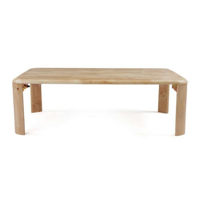 [HCM]Bàn trà chân bánh mỳ 70x120x32 cm