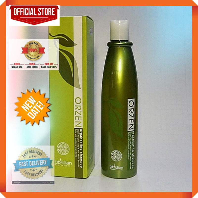 Dầu gội Obsidian Orzen Orgahealing Shampoo chống rụng tóc 320g