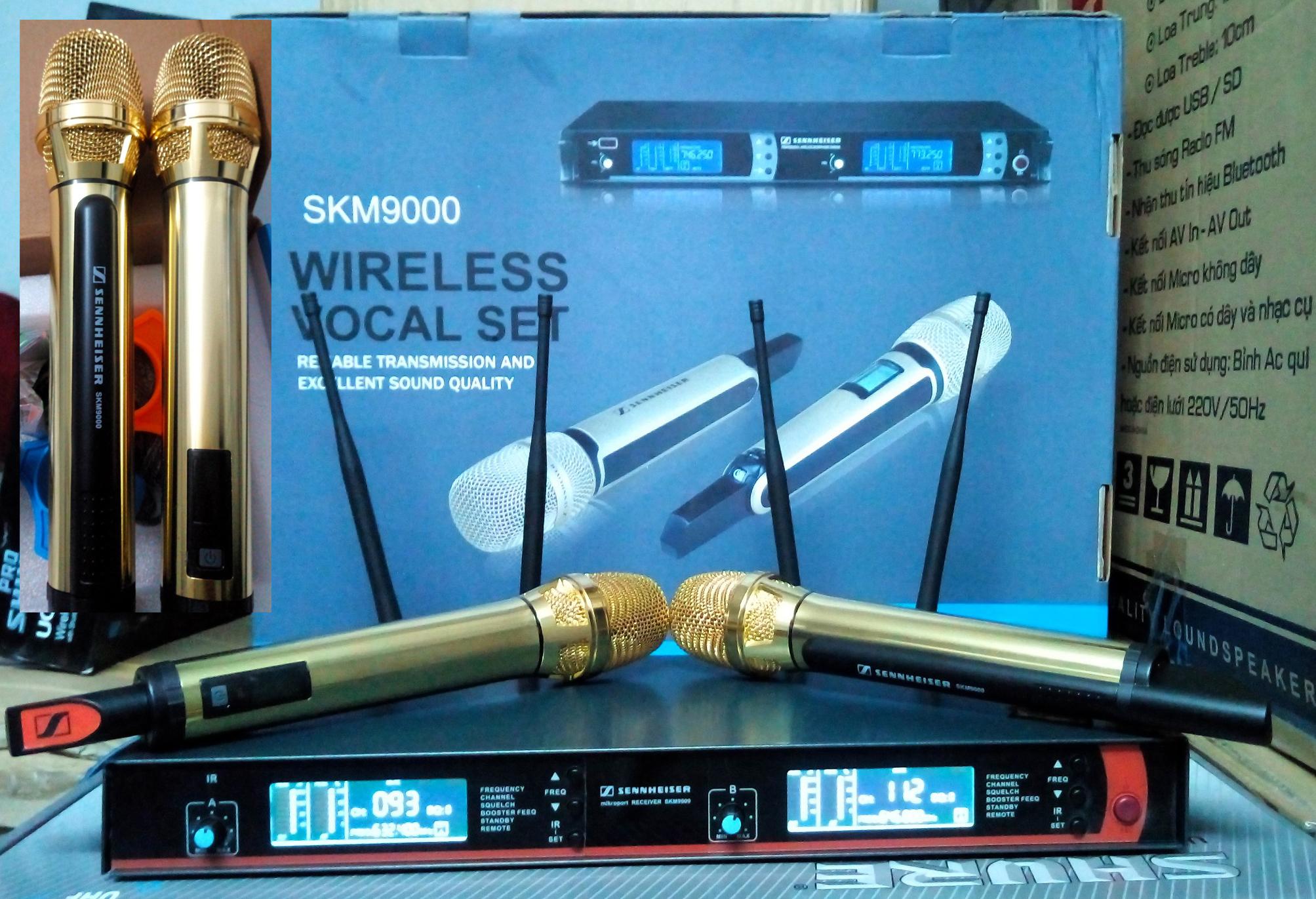 [HCM]Micro không dây Sennheiser SKM9000 Gold - micro SKM9000.