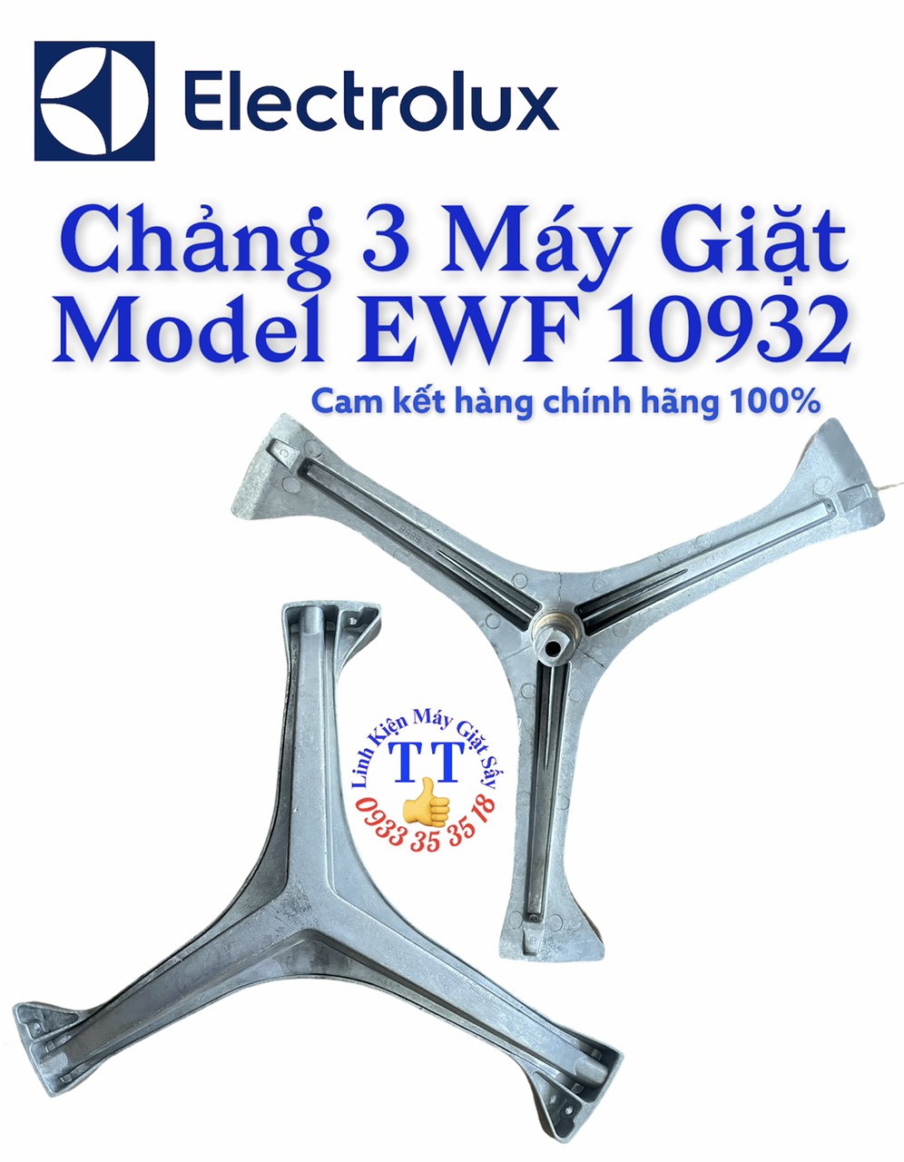 Chảng ba máy giặt ewf 10932 electrolux