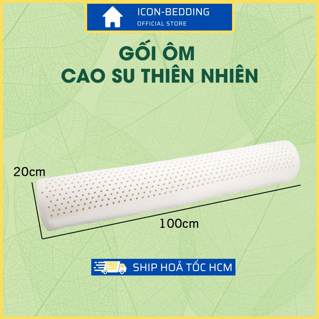 Gối ôm cao su thiên nhiên royal latex