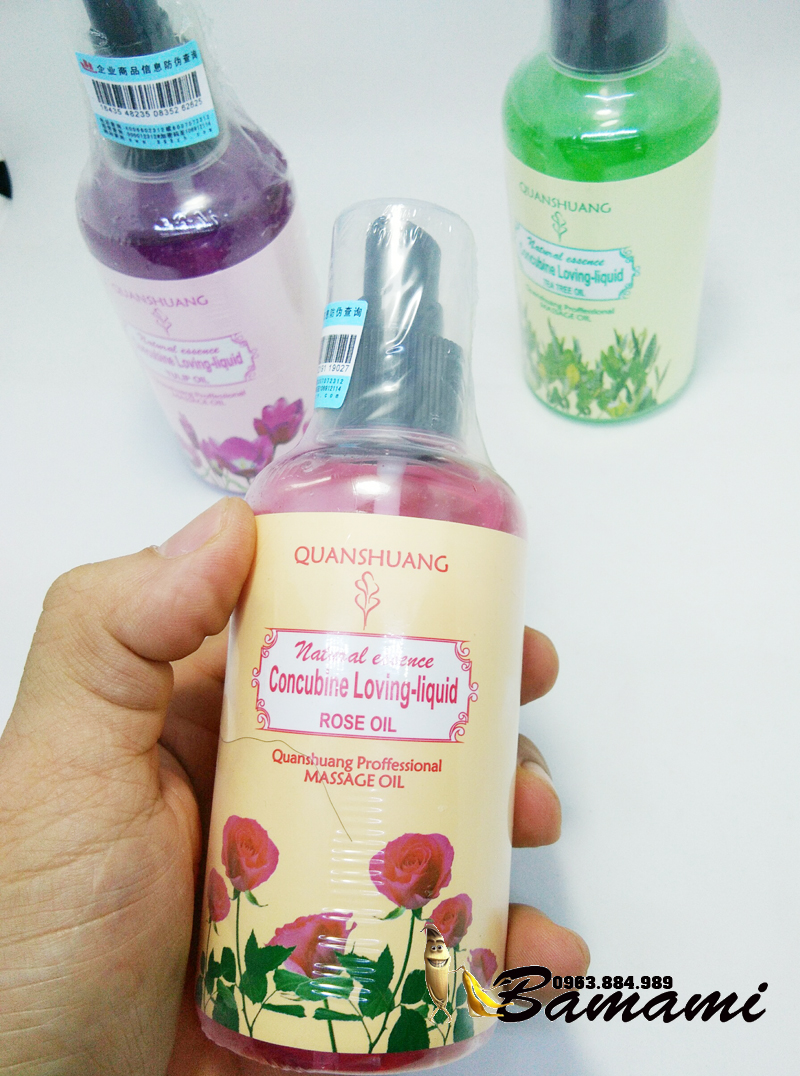 Dầu massage MSS.01 toàn thân giảm tress hương hoa tự nhiên