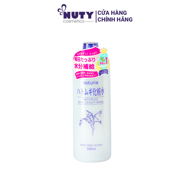 Nước Cân Bằng Da Naturie Hatomugi Skin Conditioner (500ml)