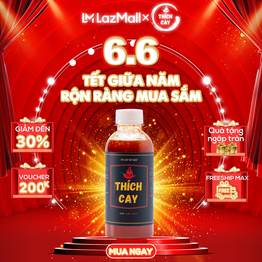 Nước trộn gỏi Thích Cay, sốt trộn salad, thơm ngon, tiện dụng, công thức gia truyền