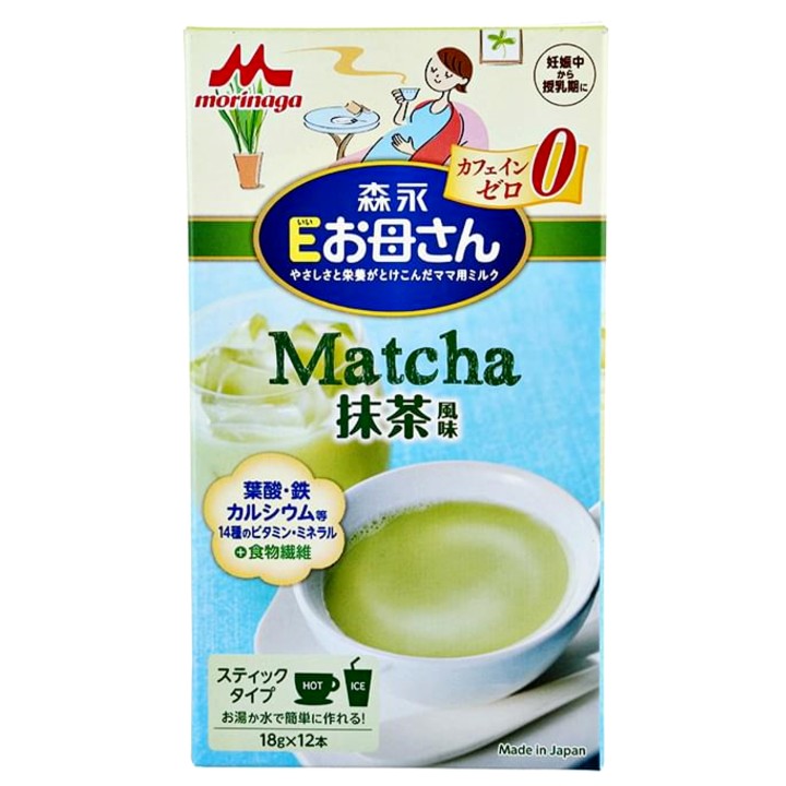 [HCM]Sữa bầu Morinaga vị trà xanh Nhật Bản chính hãng hộp 12 gói - 4902720120005 - Kan.japan hàng Nhật - Sữa cho mẹ mang thai của Nhật