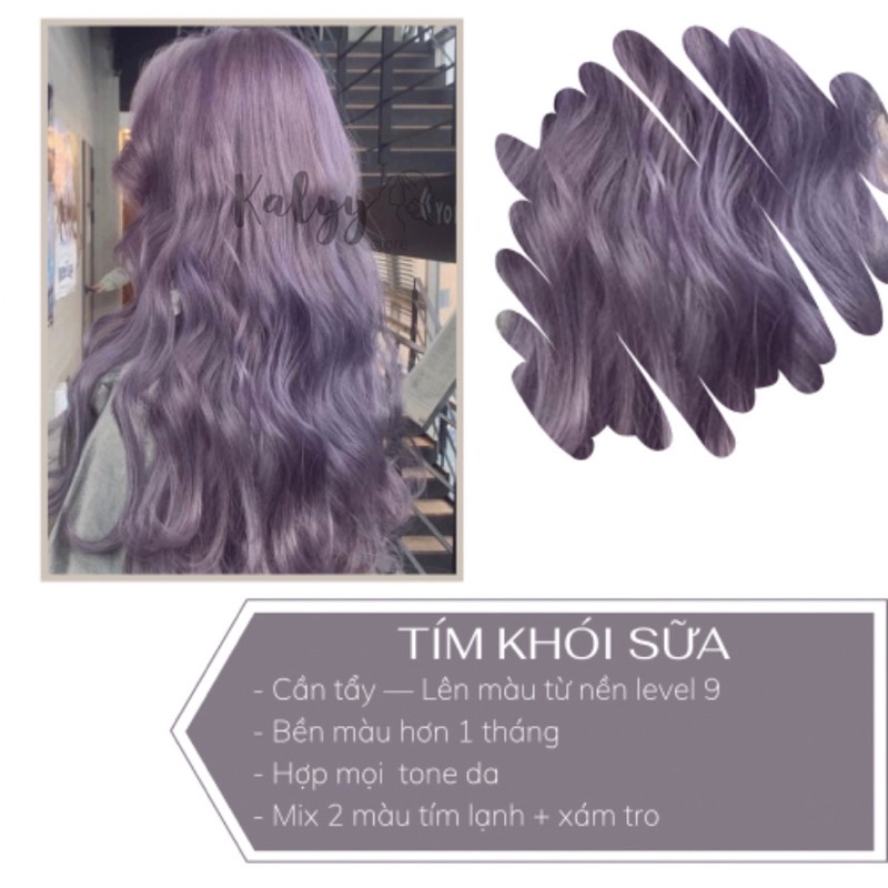 Trend nhuộm tóc màu tím chưa bao giờ hết hot, thử ngay những màu sau nhé