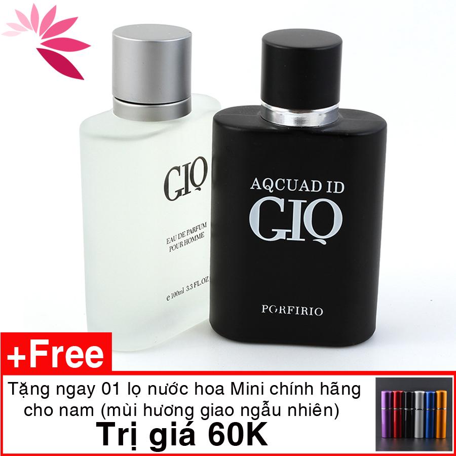 Combo 2 chai nước hoa nam hàng nội địa FULL SIZE  hương nam tính thời thượng NH13 (trắng và đen) TẶNG nước hoa mini 60k.Mua 2 giảm 10% Fllow giảm 20k