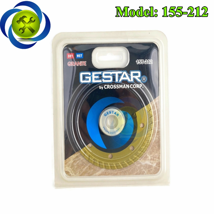 Lưỡi cắt gạch khô - ướt gestar 155-212 vàng