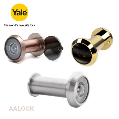 Mắt thần yale v0403 góc nhìn 200 độ, loại ống nhòm cửa cao cấp của mỹ- npp aalock