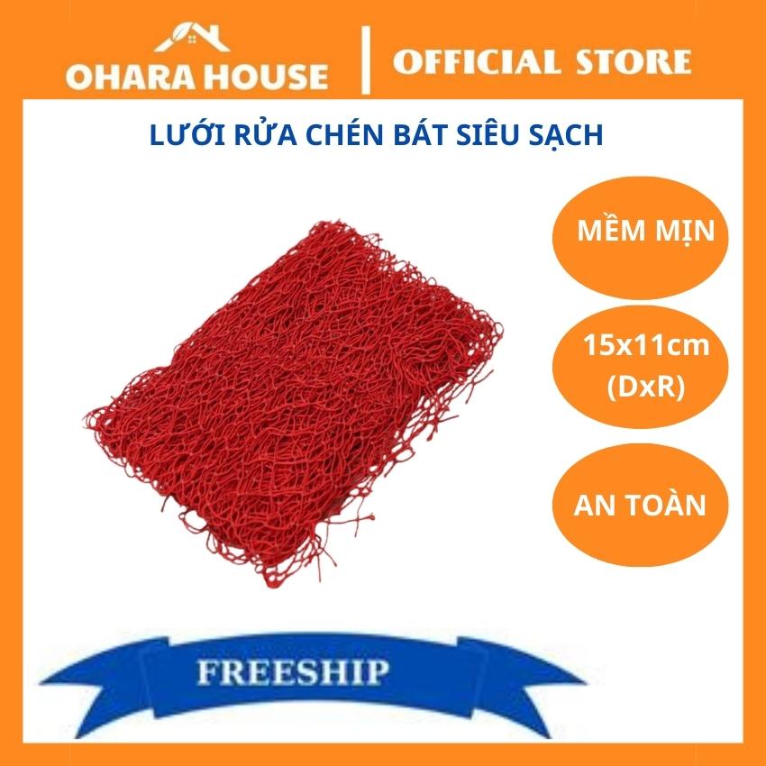 Lưới rửa chén bát cao cấp siêu sạch sử dụng trong bốn mùa nhiều bọt- miếng rửa chén nhà bếp thân thiện môi trường