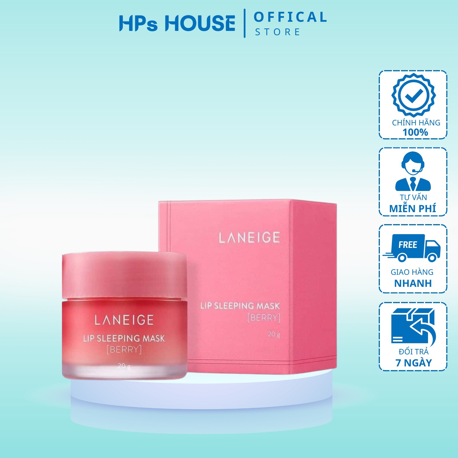 Mặt nạ ngủ môi laneige lip sleeping mask - hủ 20g